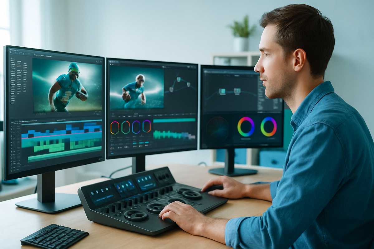 Blackmagic Design Pushes Into Live Production: What 100G ST 2110, Cinematic Sports and Fairlight Live Mean for You