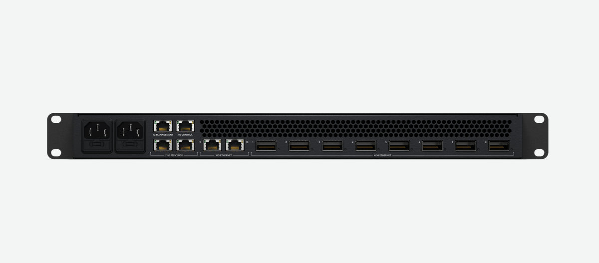 Blackmagic Ethernet Switch 820 rear