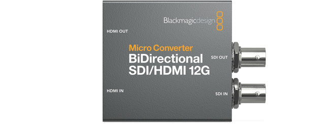 Micro Converter BiDirect SDI/HDMI 12G wPSU