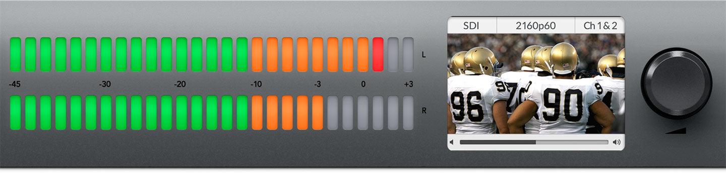 Blackmagic Design Audio Monitoring Blackmagic Audio Monitor 12G
