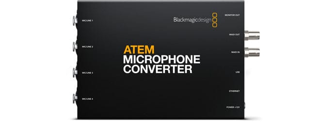 Blackmagic Design Converters ATEM Microphone Converter ((Due April 2023)