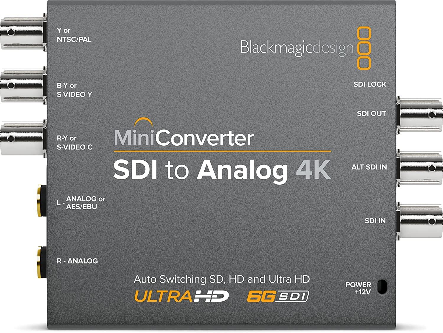Blackmagic Design Converters Mini Converter - SDI to Analog 4K