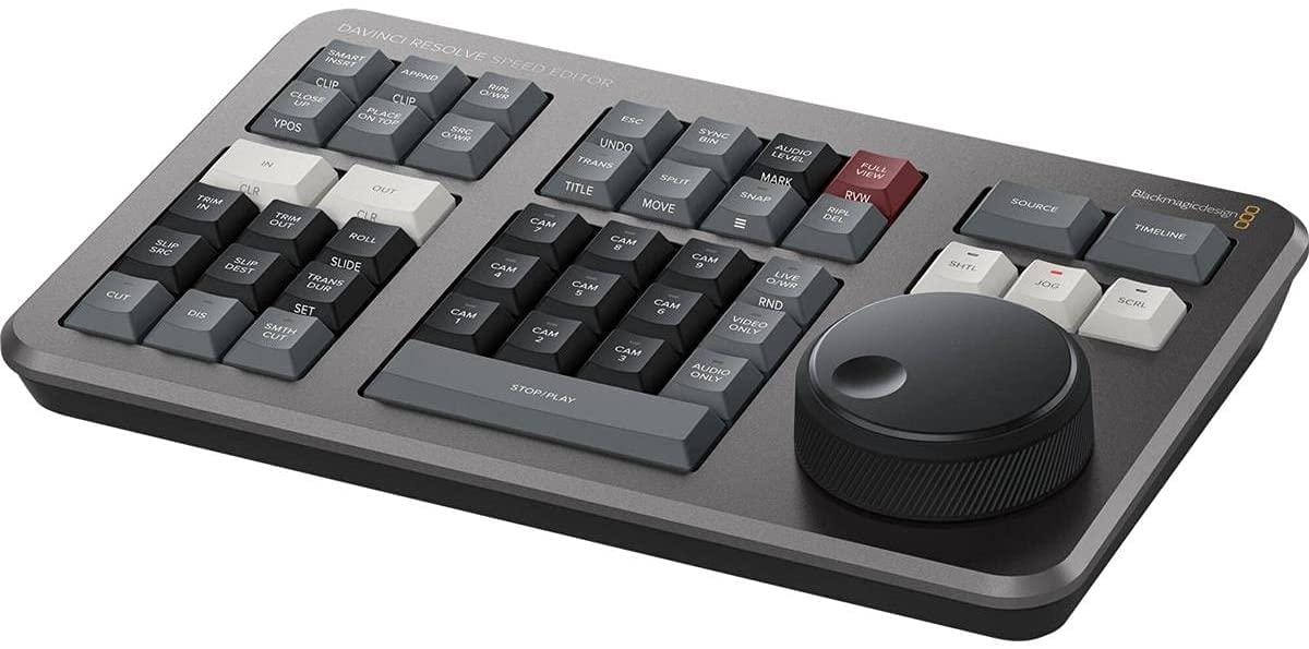 Blackmagic Design DaVinci Resolve & Fusion Software DaVinci Resolve Speed Editor (includes DaVinci Resolve)