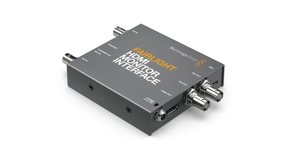 Blackmagic Design DaVinci Resolve & Fusion Software Fairlight HDMI Monitor Interface