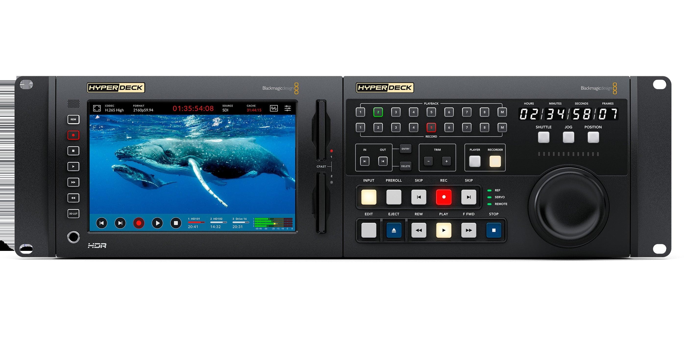 Blackmagic Design Disk Recorders HyperDeck Extreme 4K HDR