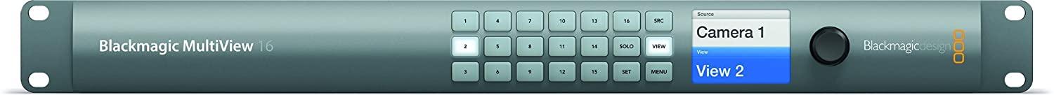 Blackmagic Design Monitoring Blackmagic MultiView 16