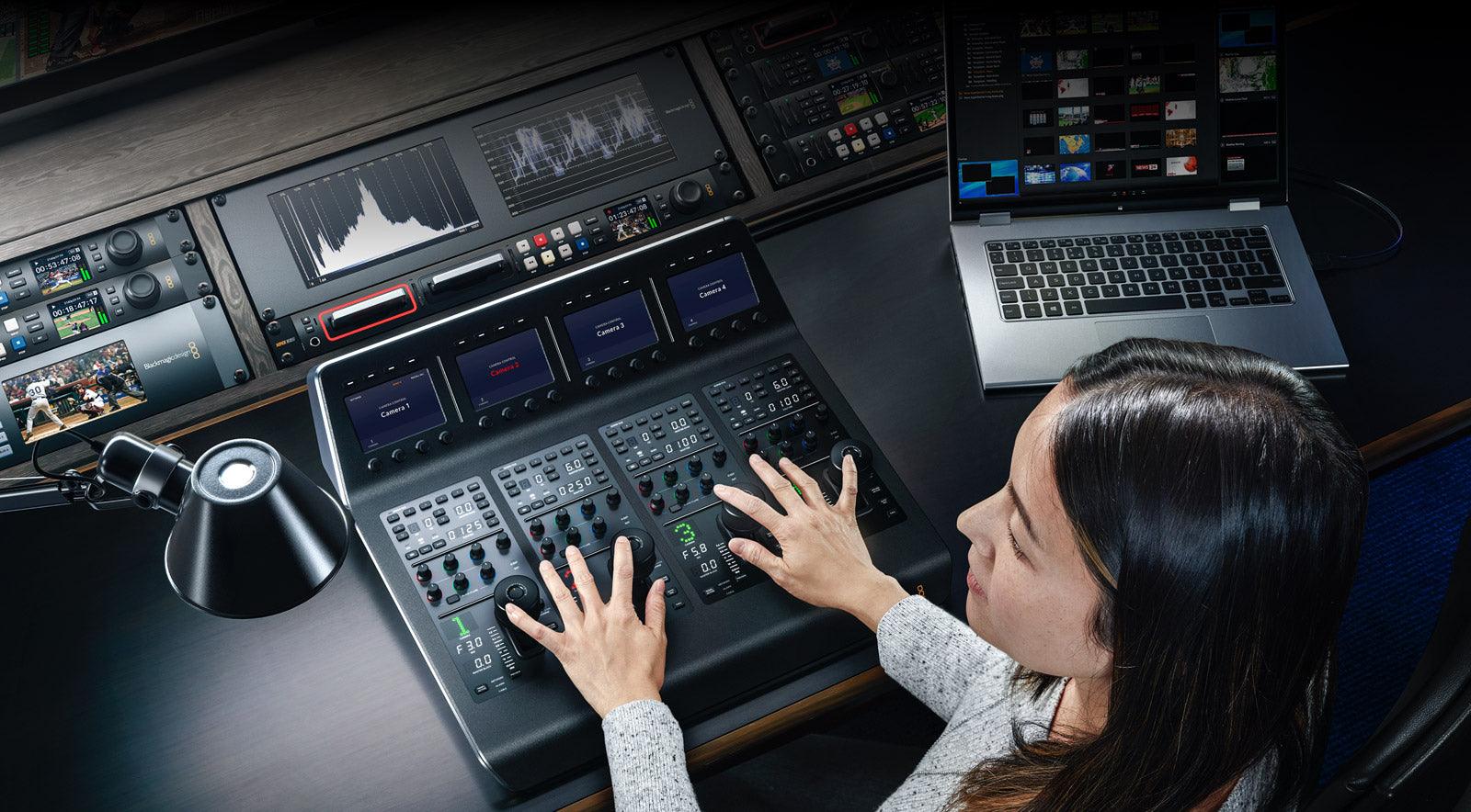 Blackmagic Design Production Switchers ATEM Camera Control Panel