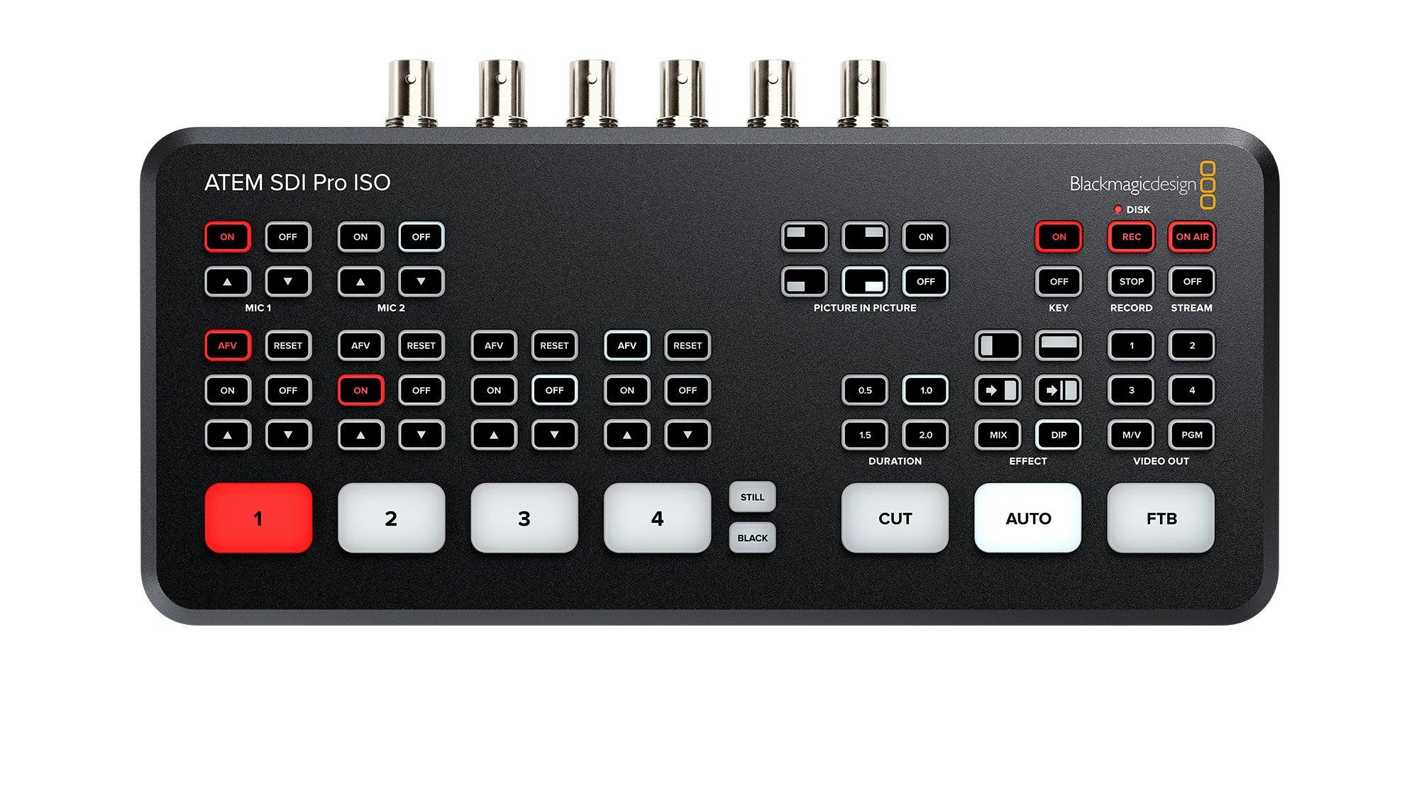 Blackmagic Design Production Switchers ATEM SDI Pro ISO