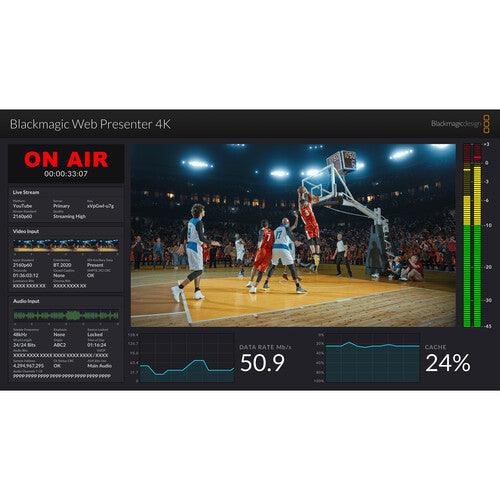 Blackmagic Design Streaming and Encoding Blackmagic Web Presenter 4K