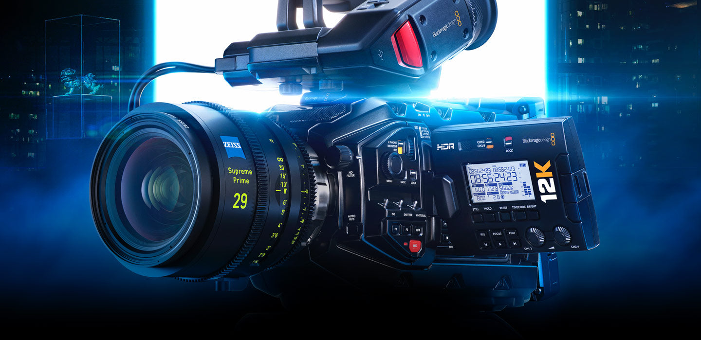 Introducing the new Blackmagic URSA Mini Pro 12K OLPF: The Ultimate Camera for Filmmakers