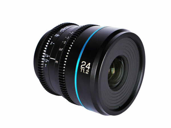 Sirui Nightwalker 24mm T1.2 S35 Cine Lens for M4/3 Mount – Black