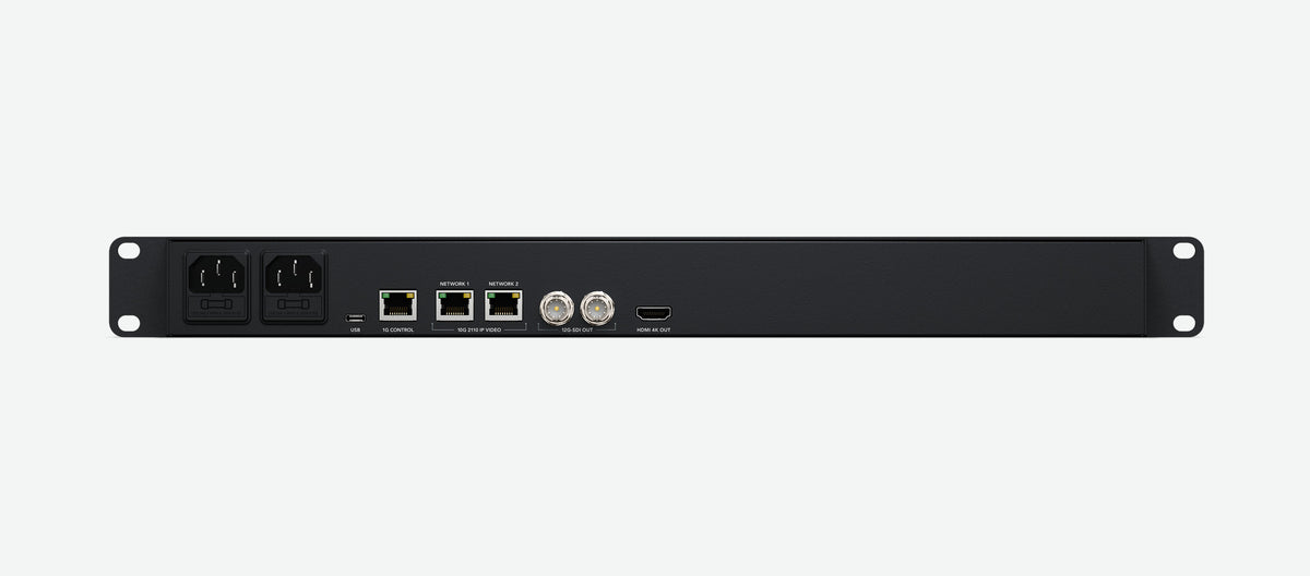 ATEM Monitoring Rack Panel 20 rear
