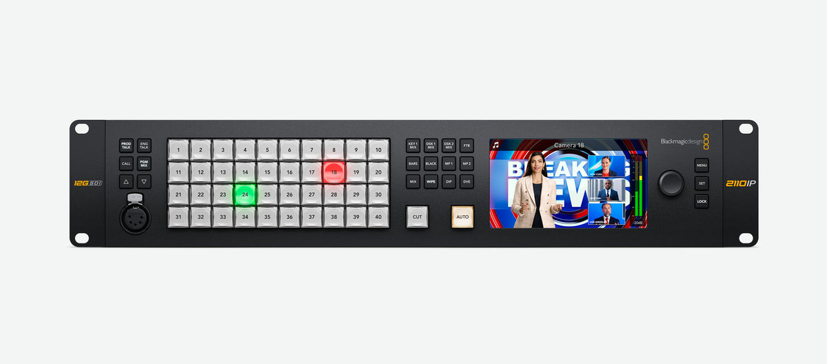 ATEM Monitoring Rack Panel 40 front