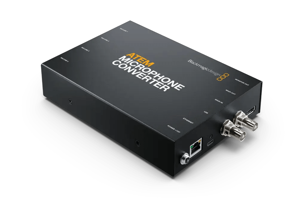 Blackmagic Design Converters ATEM Microphone Converter ((Due April 2023)