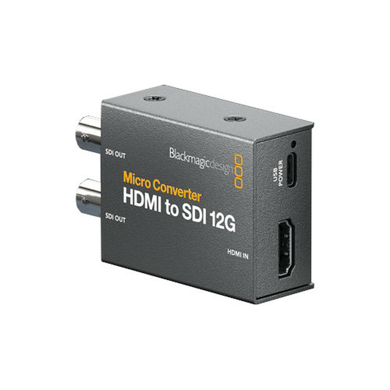 Blackmagic Design Converters Micro Converter HDMI to SDI 12G PSU