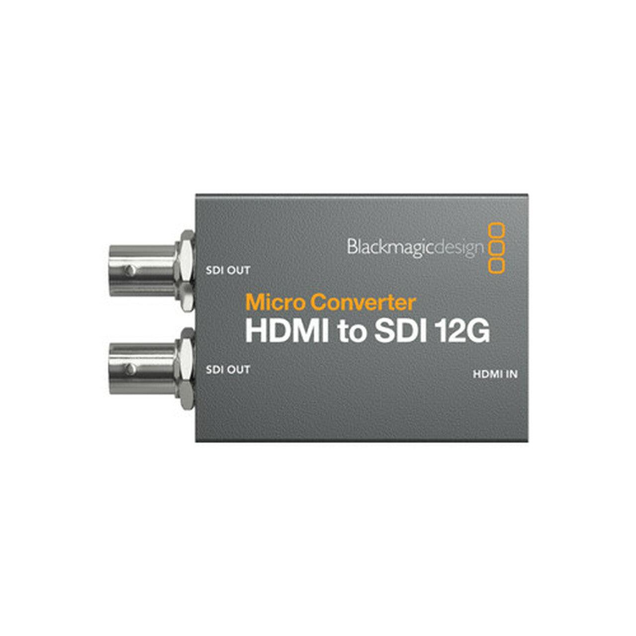 Blackmagic Design Converters Micro Converter HDMI to SDI 12G PSU
