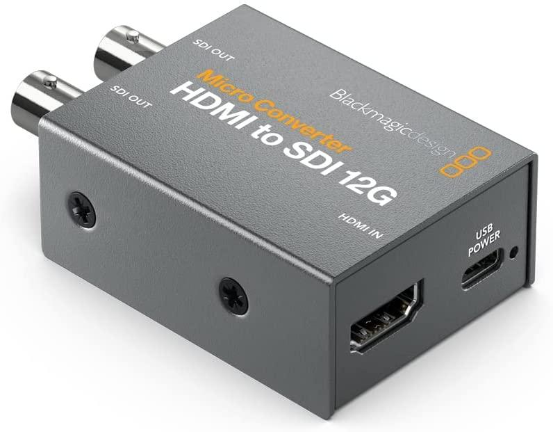 Blackmagic Design Converters Micro Converter SDI to HDMI 12G PSU