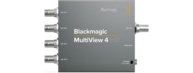 Blackmagic Design Monitoring Blackmagic MultiView 4 HD