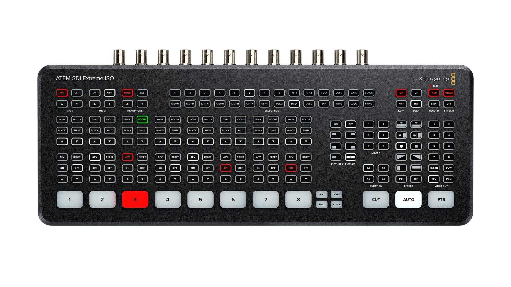 Blackmagic Design Production Switchers ATEM SDI Extreme ISO