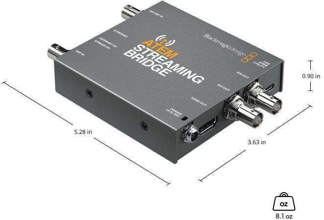 Blackmagic Design Production Switchers ATEM Streaming Bridge