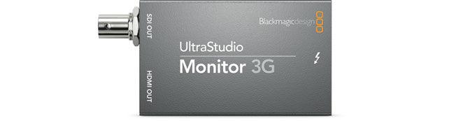 Blackmagic Design Thunderbolt Technology Editing Design & Paint UltraStudio Monitor 3G