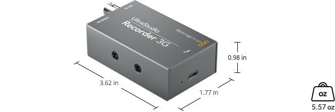 Blackmagic Design Thunderbolt Technology Editing Design & Paint UltraStudio Recorder 3G